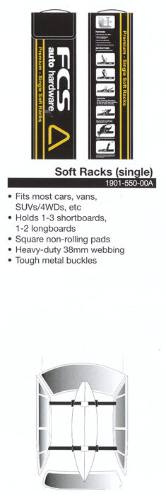 FCS Soft Rack - single -Roof Rack FCS Soft Rack - single -Roof Rack