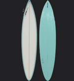 Big Guy's Gun - Blue/Tan Pigmented bottom and Rail - 9 foot 2 