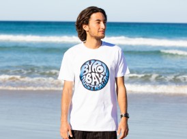 Code Byron Bay Retro Logo T-shirts