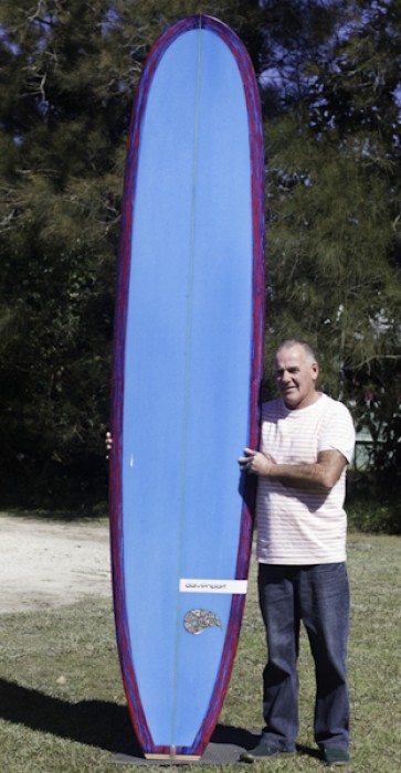  Ian Williams and his 10 foot model