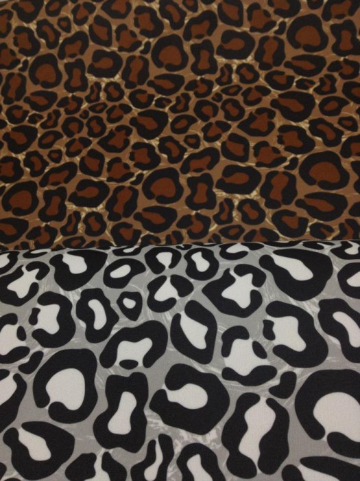  Leopard design neoprene